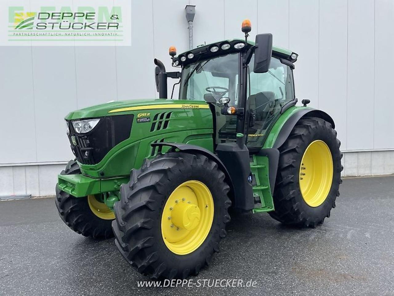 John Deere 6155r - Traktorius: foto 1 John Deere 6155r - Traktorius: foto 1