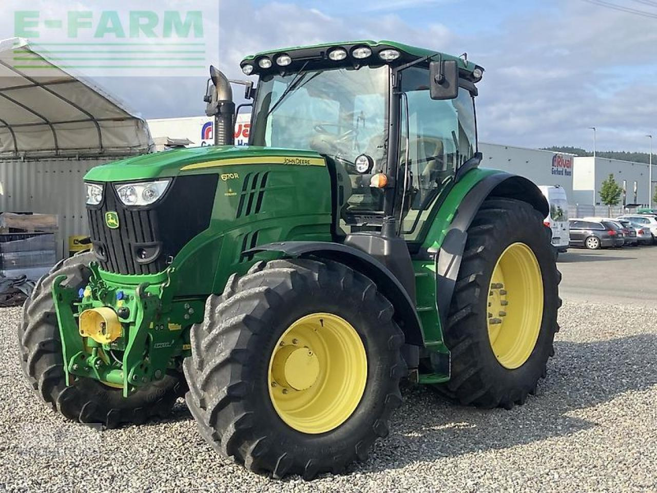 John Deere 6170 r - Traktorius: foto 1 John Deere 6170 r - Traktorius: foto 1