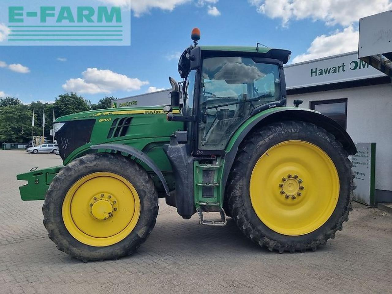 John Deere 6170r my14 ap 40 - Traktorius: foto 2 John Deere 6170r my14 ap 40 - Traktorius: foto 2