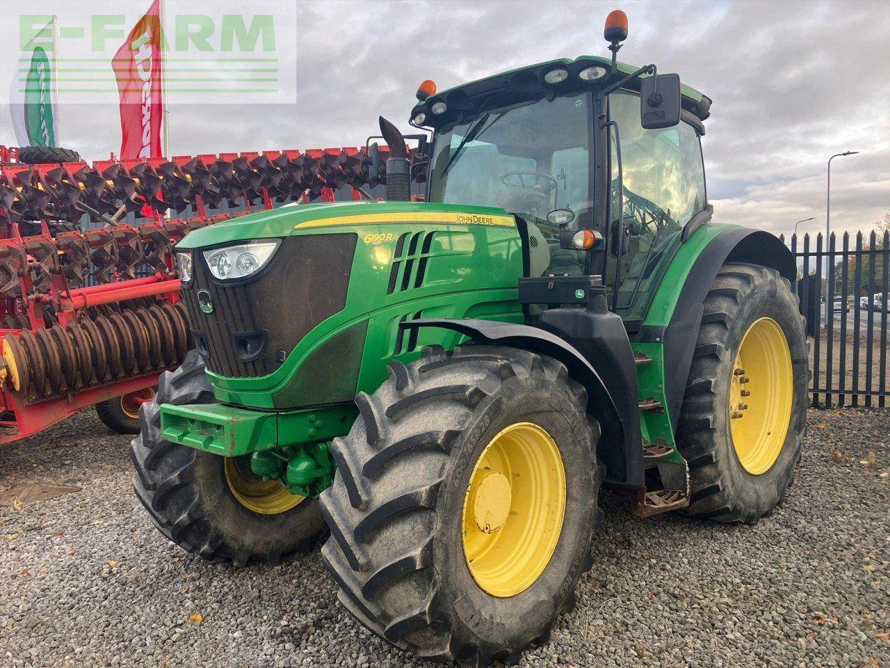 John Deere 6190R - Traktorius: foto 1 John Deere 6190R - Traktorius: foto 1