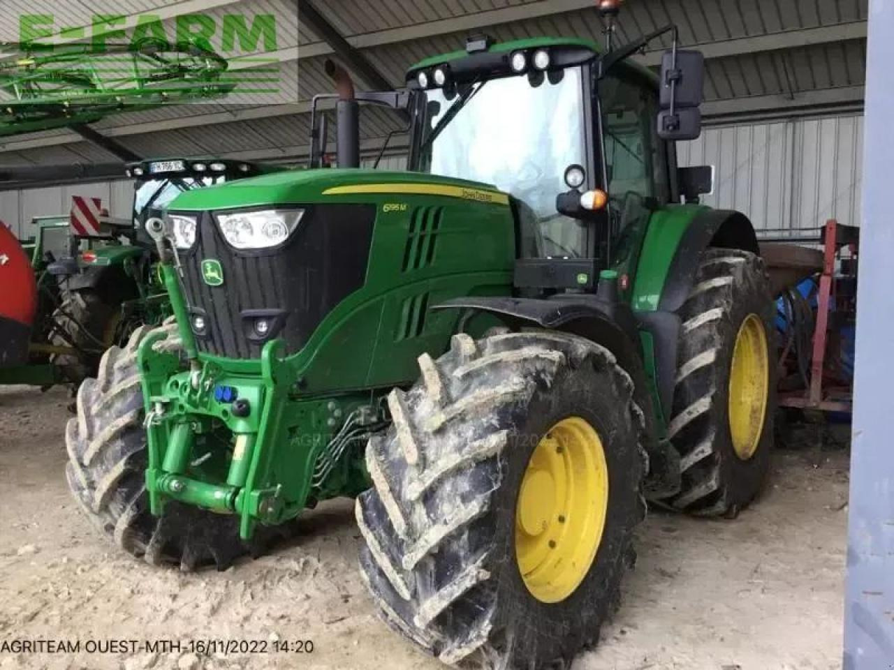 John Deere 6195m - Traktorius: foto 1 John Deere 6195m - Traktorius: foto 1