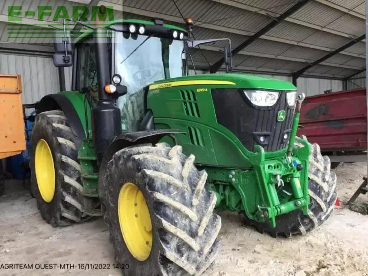 John Deere 6195m - Traktorius: foto 3 John Deere 6195m - Traktorius: foto 3