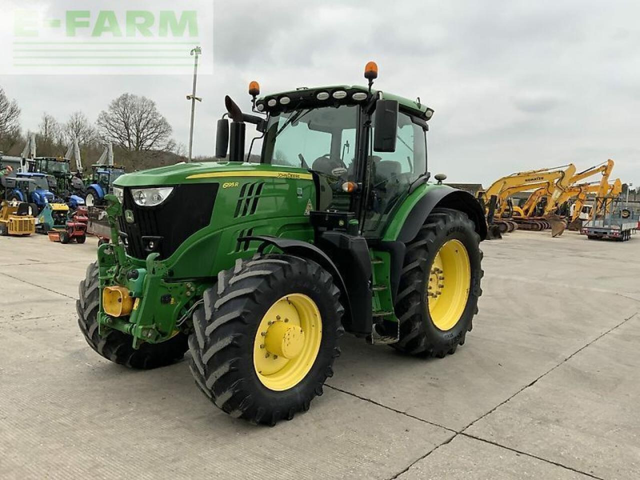 John Deere 6195r tractor (st22150) - Traktorius: foto 5 John Deere 6195r tractor (st22150) - Traktorius: foto 5