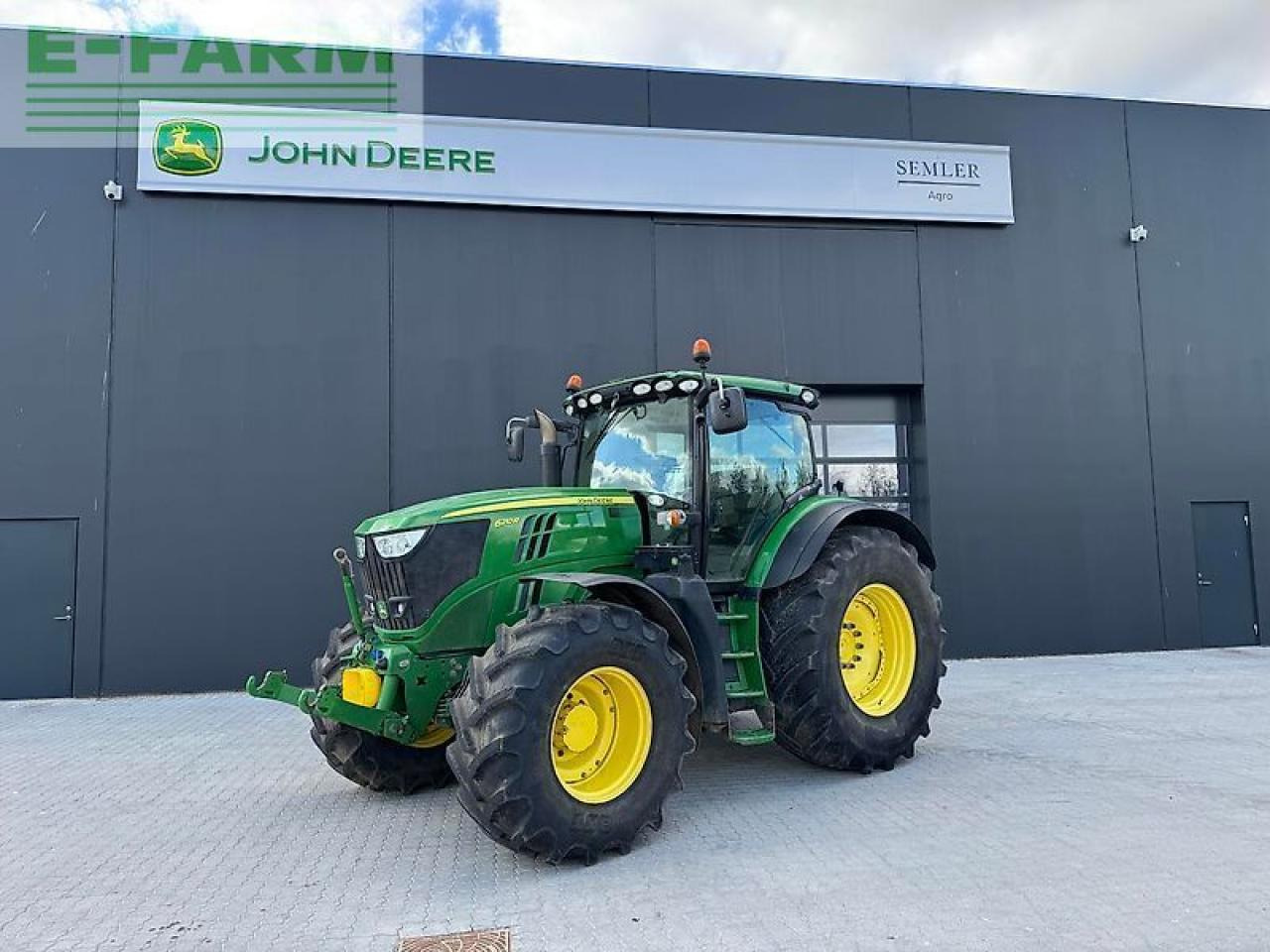 John Deere 6210 - Traktorius: foto 1 John Deere 6210 - Traktorius: foto 1