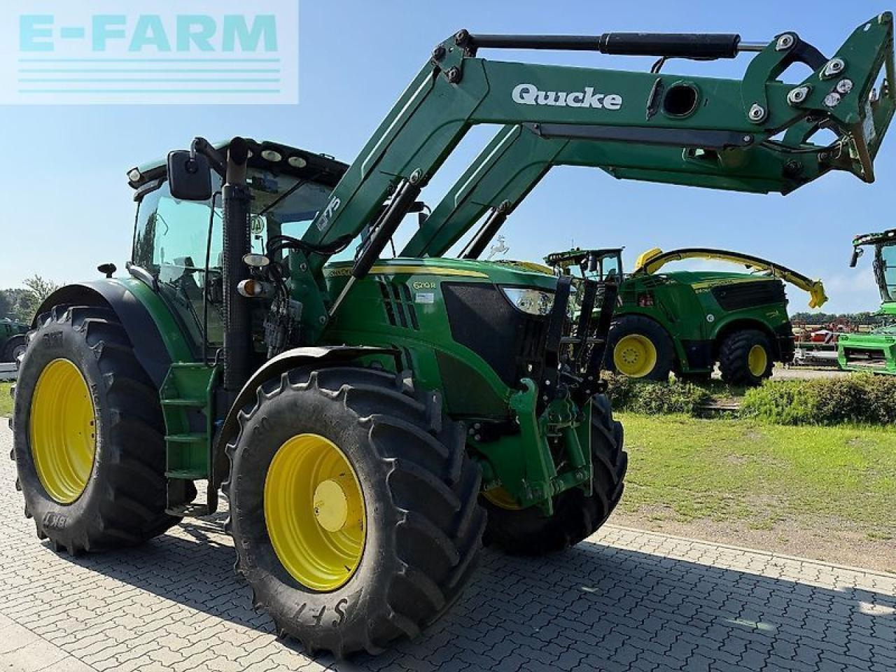 John Deere 6210r - Traktorius: foto 1 John Deere 6210r - Traktorius: foto 1