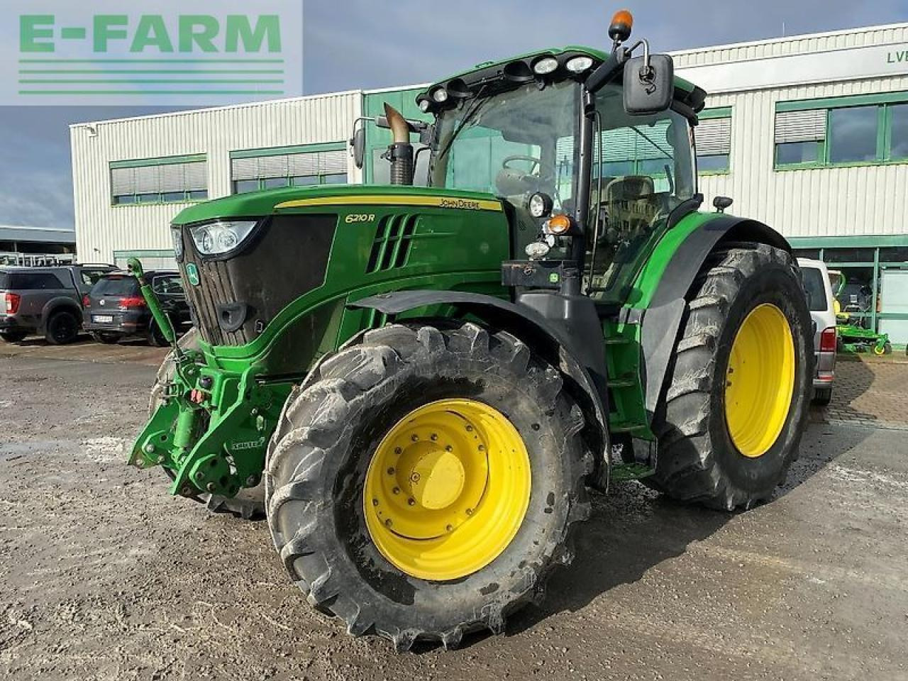 John Deere 6210r - Traktorius: foto 1 John Deere 6210r - Traktorius: foto 1