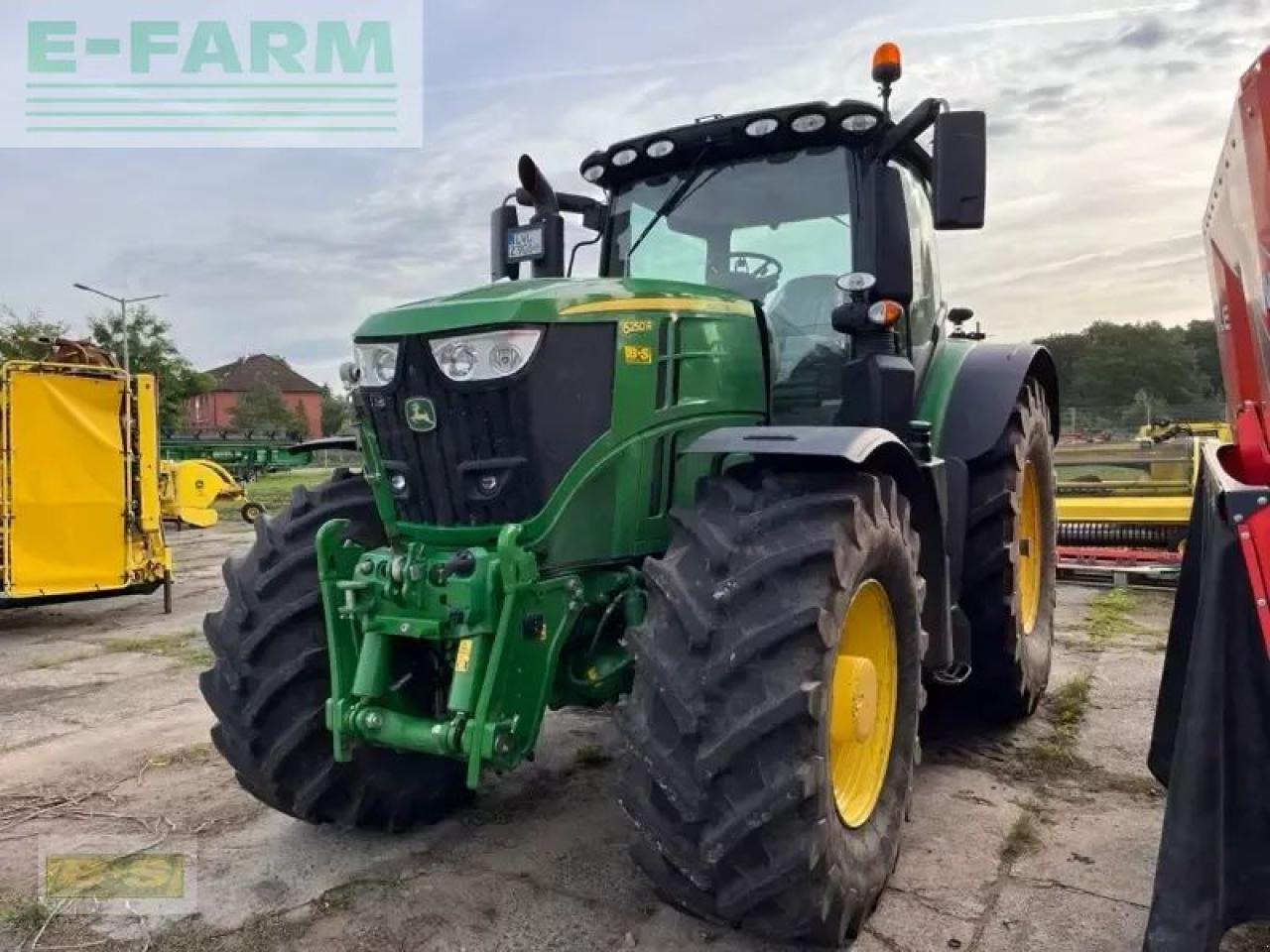 John Deere 6250r - Traktorius: foto 1 John Deere 6250r - Traktorius: foto 1