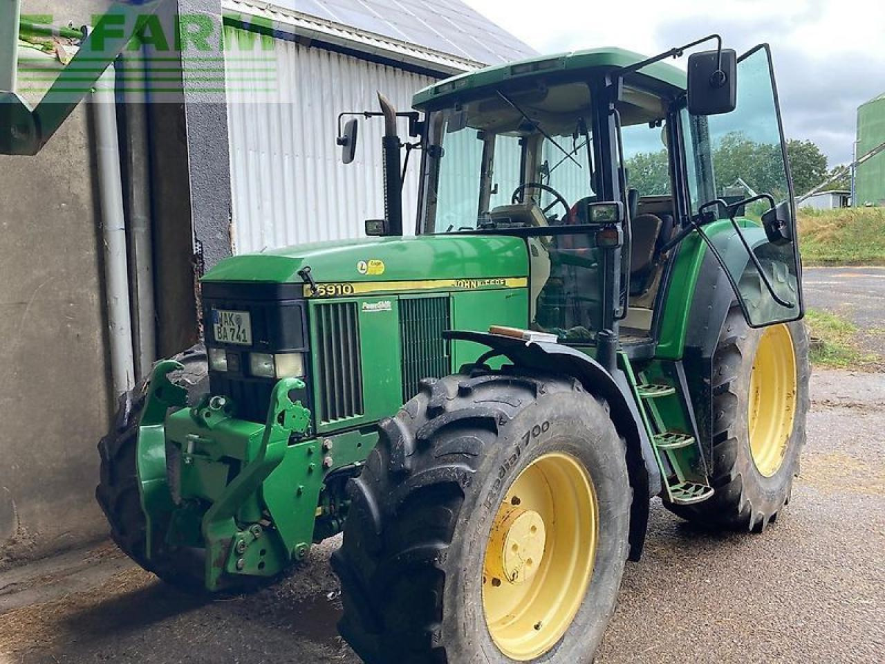 John Deere 6910 tls, powr shift - Traktorius: foto 1 John Deere 6910 tls, powr shift - Traktorius: foto 1