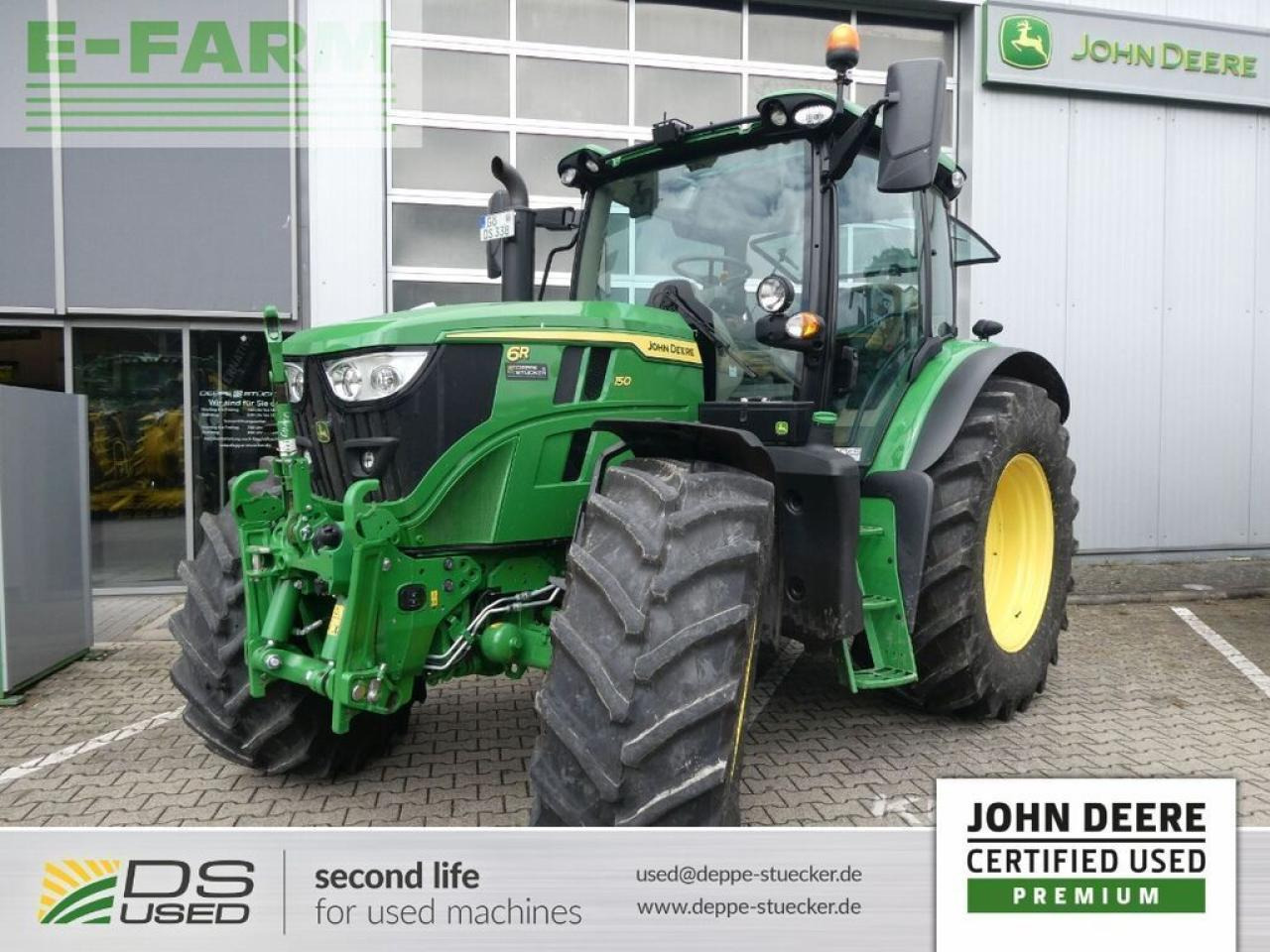 John Deere 6r 150 my24 - Traktorius: foto 1 John Deere 6r 150 my24 - Traktorius: foto 1