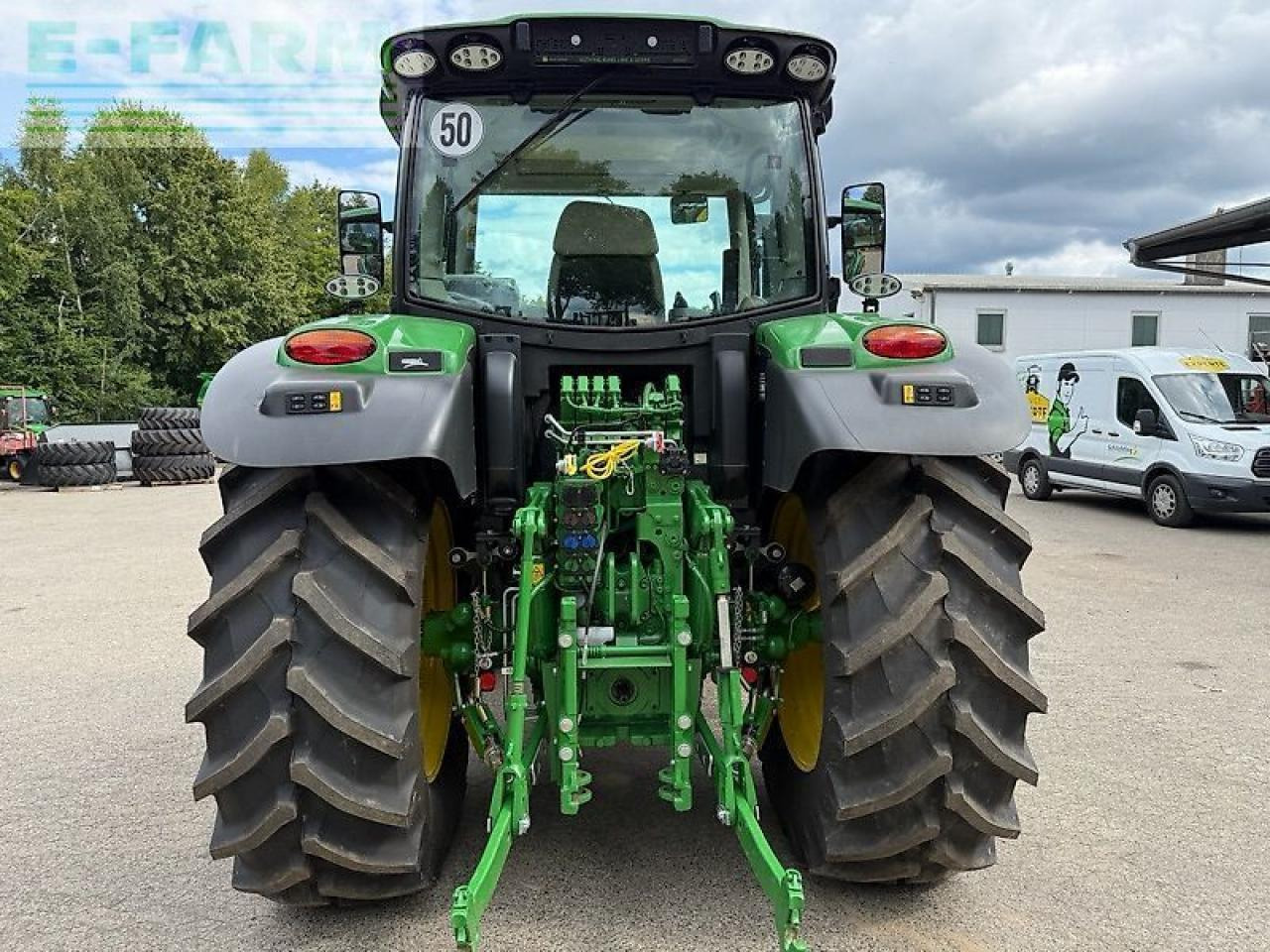 John Deere 6r130 - Traktorius: foto 4 John Deere 6r130 - Traktorius: foto 4