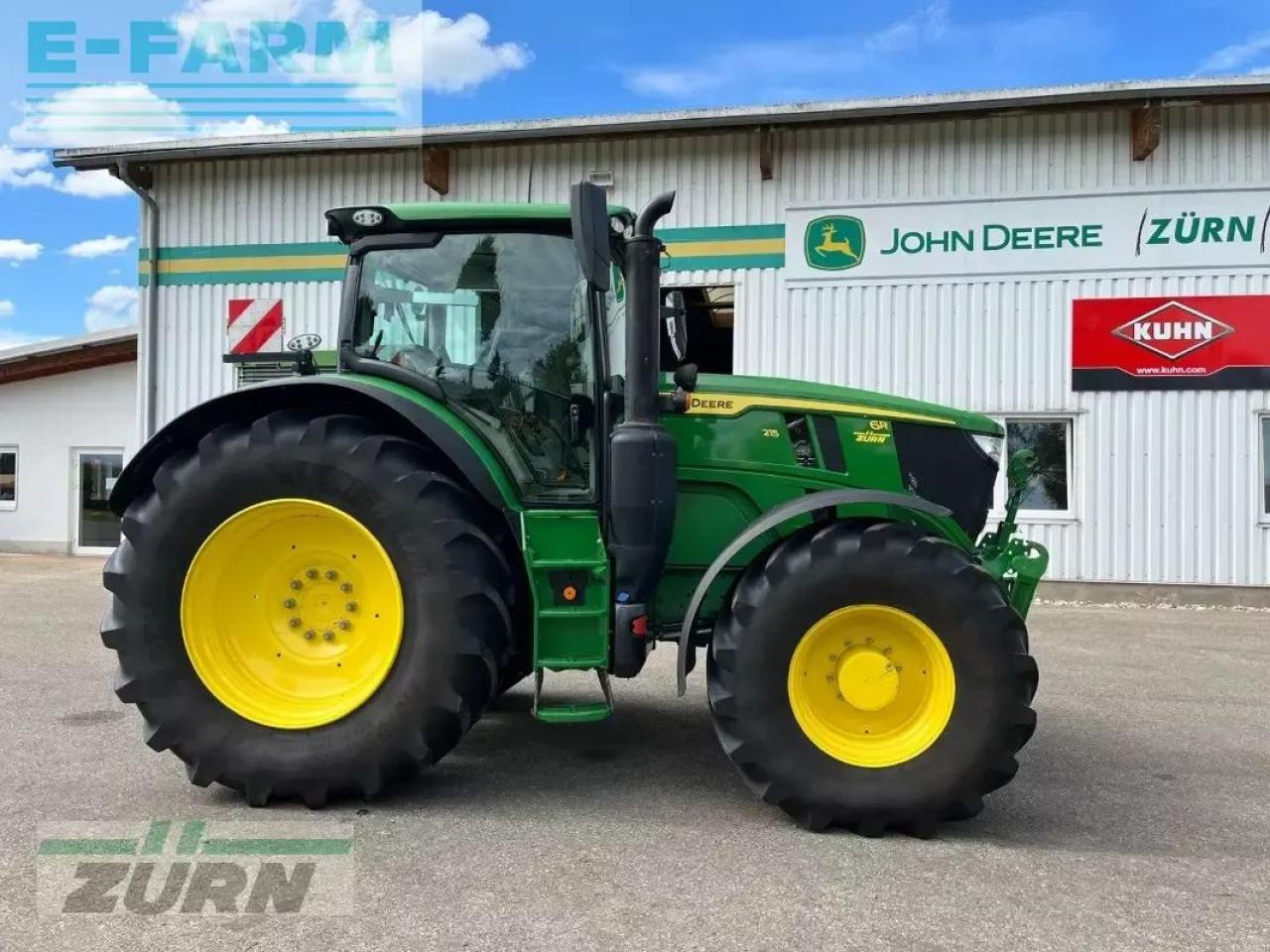 John Deere 6r215 - Traktorius: foto 4 John Deere 6r215 - Traktorius: foto 4