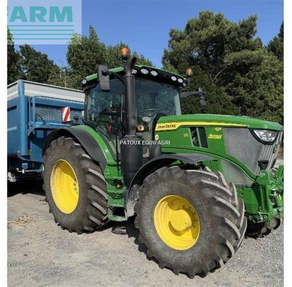 John Deere 6r215 - Traktorius: foto 3 John Deere 6r215 - Traktorius: foto 3