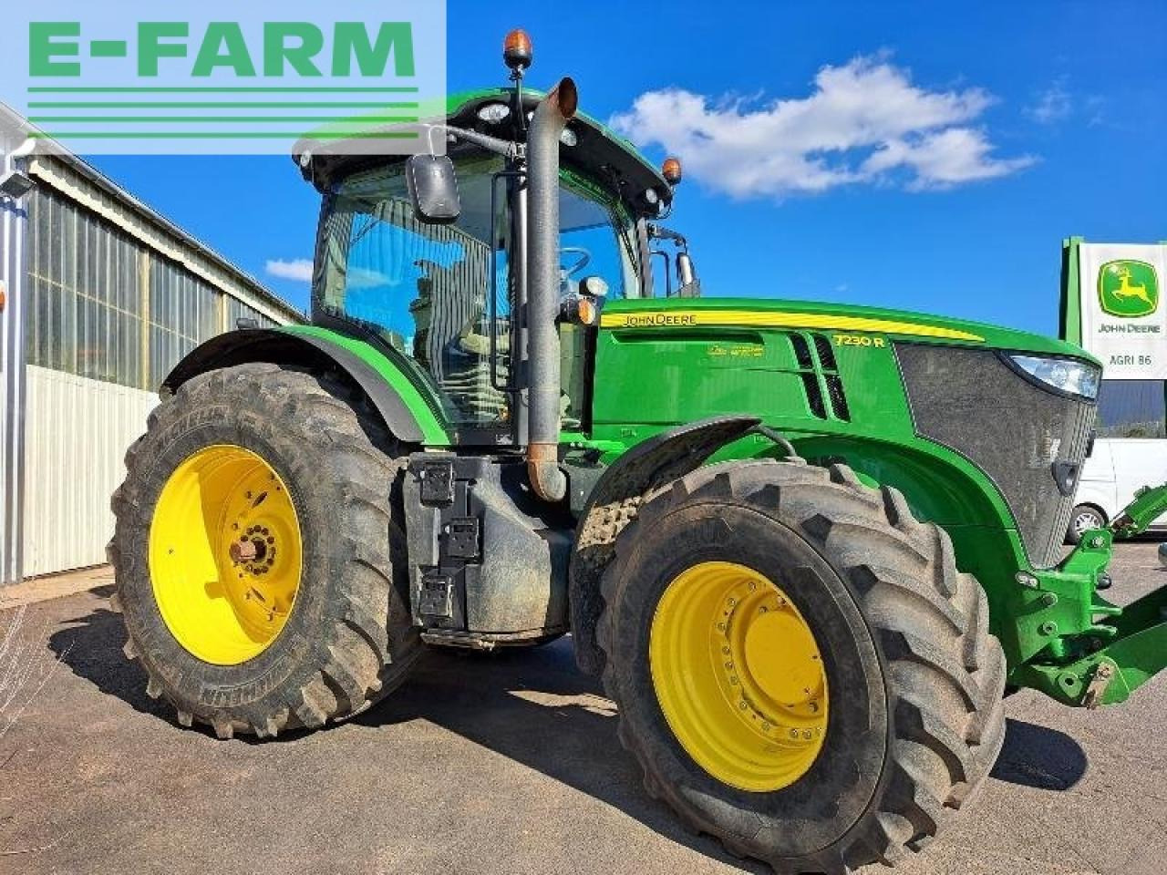John Deere 7230r - Traktorius: foto 1 John Deere 7230r - Traktorius: foto 1