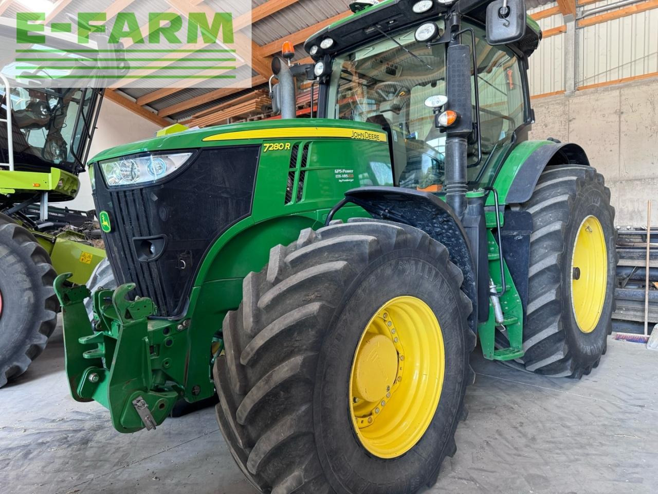 John Deere 7280R - Traktorius: foto 1 John Deere 7280R - Traktorius: foto 1