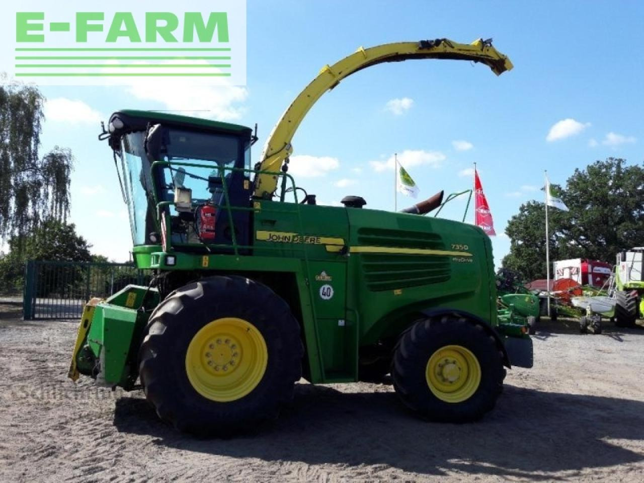 John Deere 7350 ohne vorsatz - Pašarų kombainas: foto 4 John Deere 7350 ohne vorsatz - Pašarų kombainas: foto 4