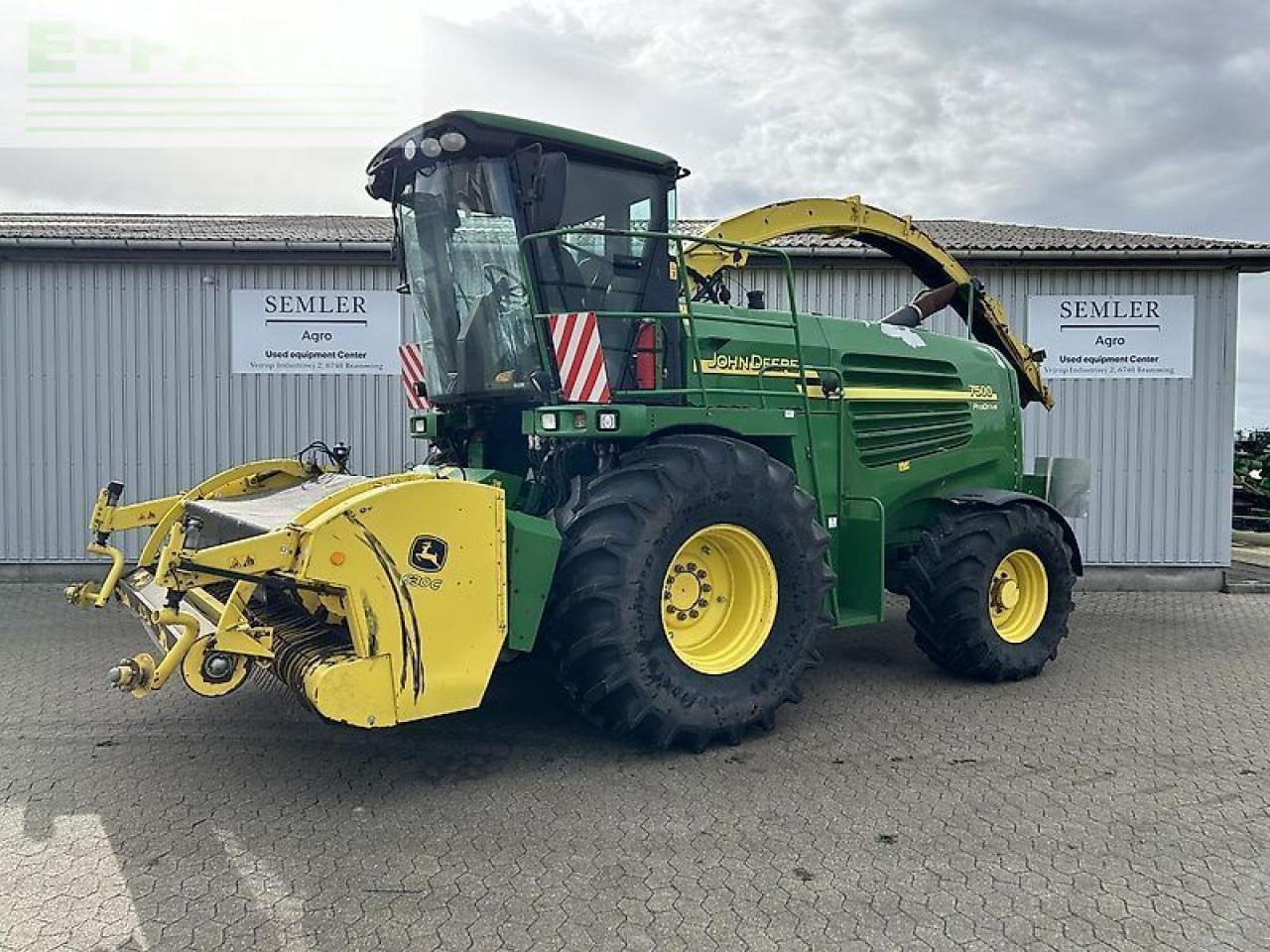 John Deere 7500 - Pašarų kombainas: foto 1 John Deere 7500 - Pašarų kombainas: foto 1
