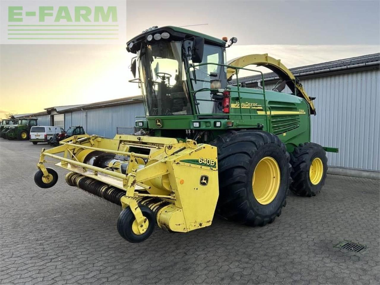 Įranga už pašarų kombainai John Deere 7700: foto 10