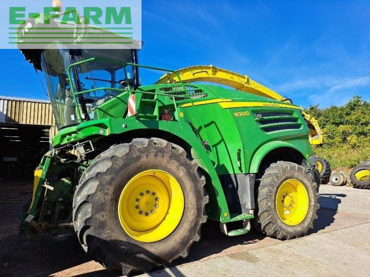 John Deere 8300 - Pašarų kombainas: foto 5 John Deere 8300 - Pašarų kombainas: foto 5
