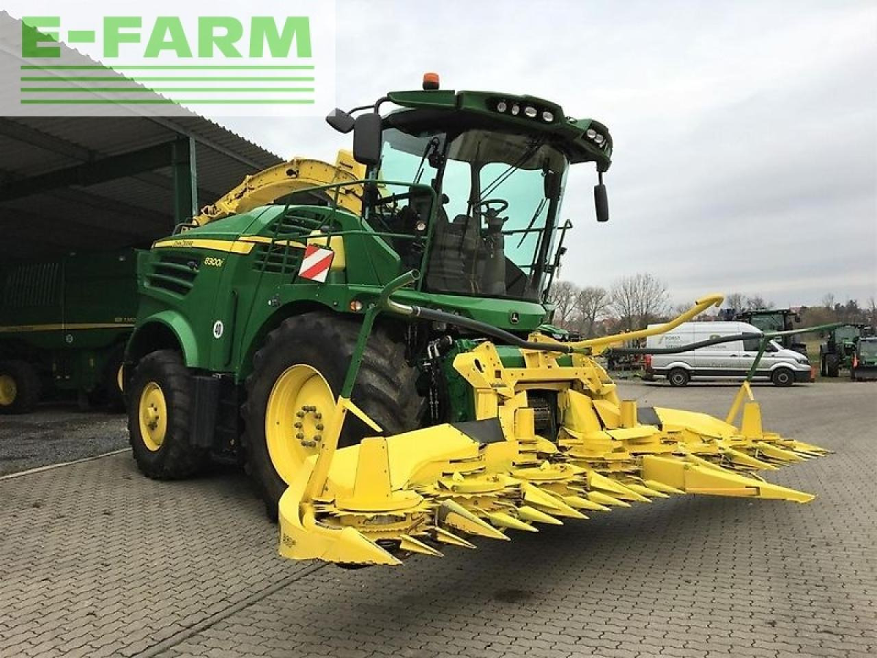 John Deere 8300i mit kemper 360+ & 639 pickup - Pašarų kombainas: foto 2 John Deere 8300i mit kemper 360+ & 639 pickup - Pašarų kombainas: foto 2