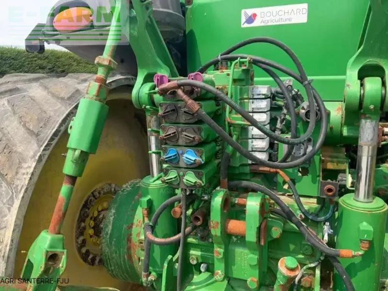 Vikšrinis traktorius John Deere 8370 rt: foto 7