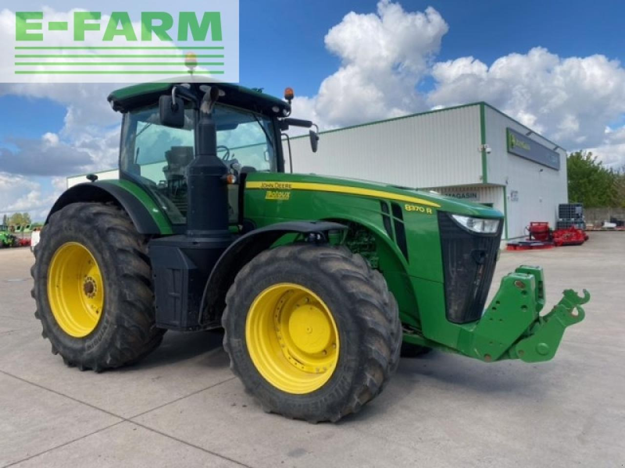 John Deere 8370r - Traktorius: foto 3 John Deere 8370r - Traktorius: foto 3
