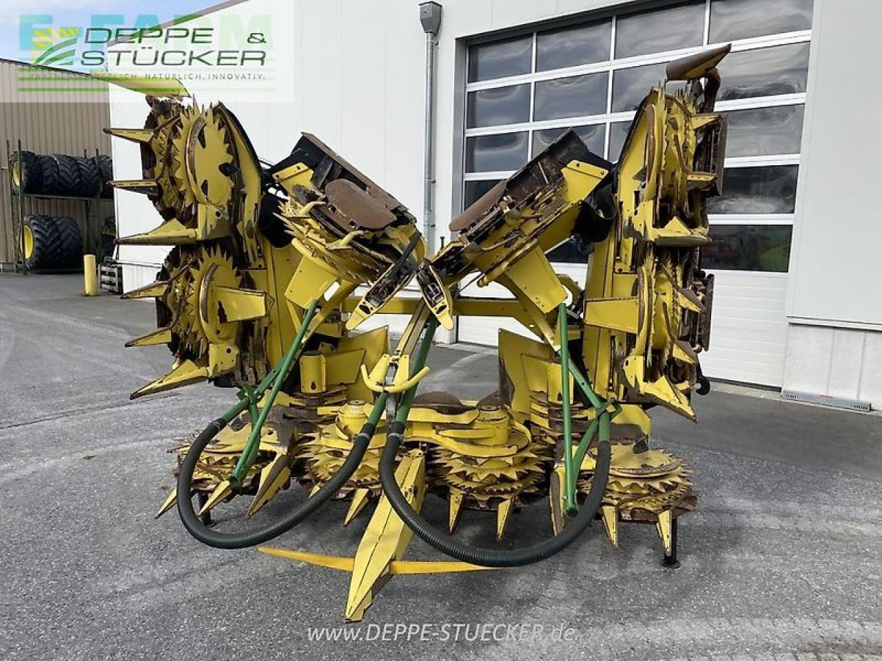 Pašarų kombainas John Deere 8400i mit kemper 375: foto 24