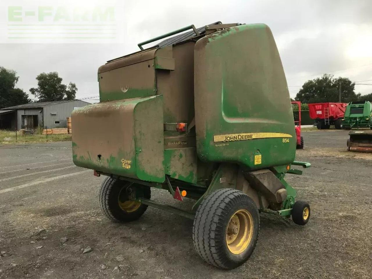John Deere 854 rotoflow - Stačiakampių ryšulių presas: foto 4 John Deere 854 rotoflow - Stačiakampių ryšulių presas: foto 4