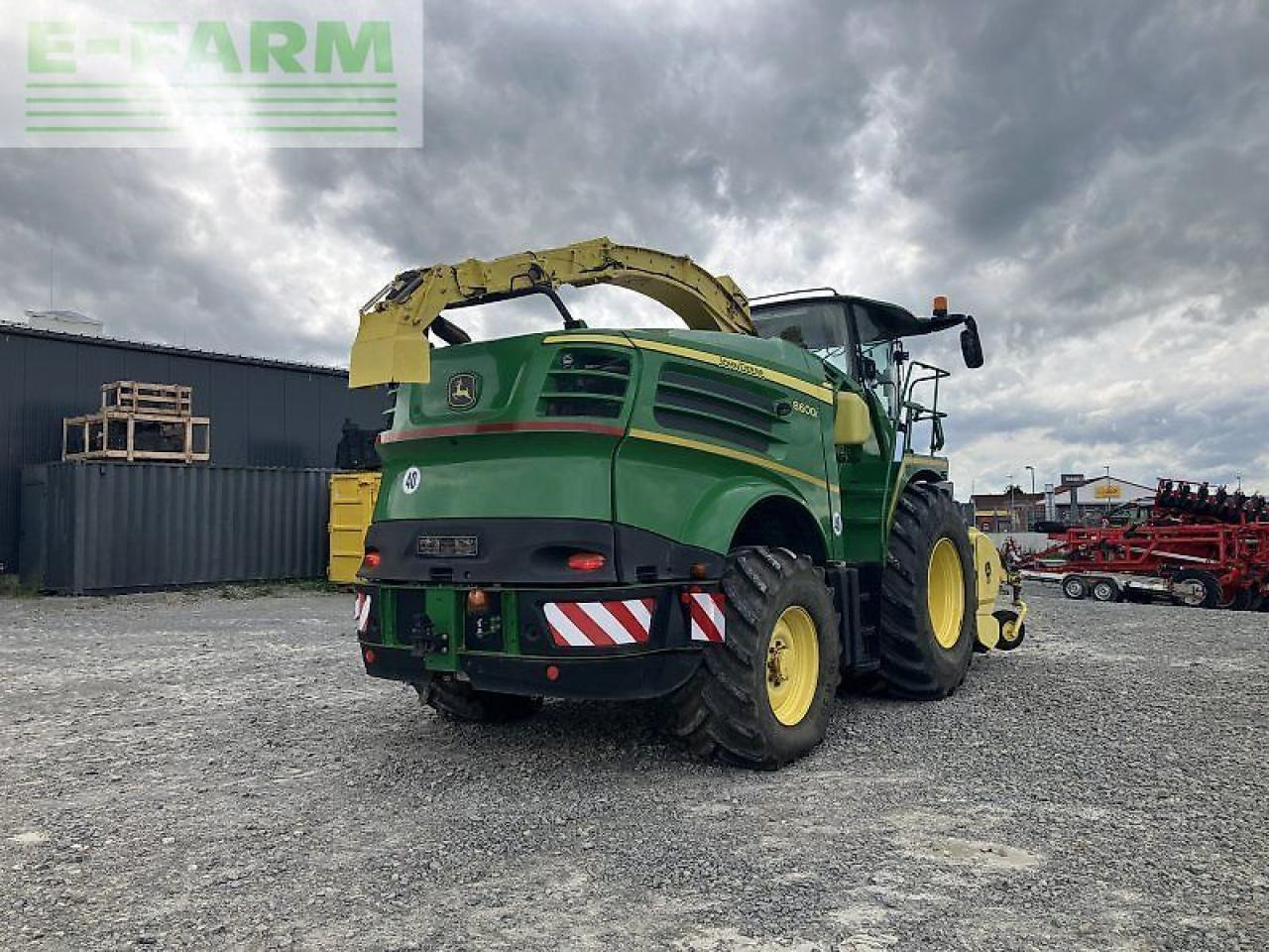 John Deere 8600i - Pašarų kombainas: foto 5 John Deere 8600i - Pašarų kombainas: foto 5