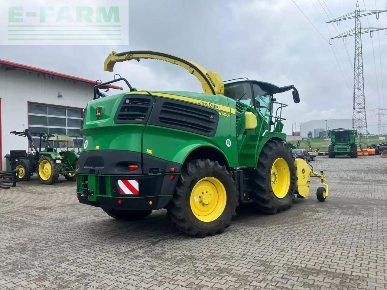 John Deere 8600i - Pašarų kombainas: foto 4 John Deere 8600i - Pašarų kombainas: foto 4