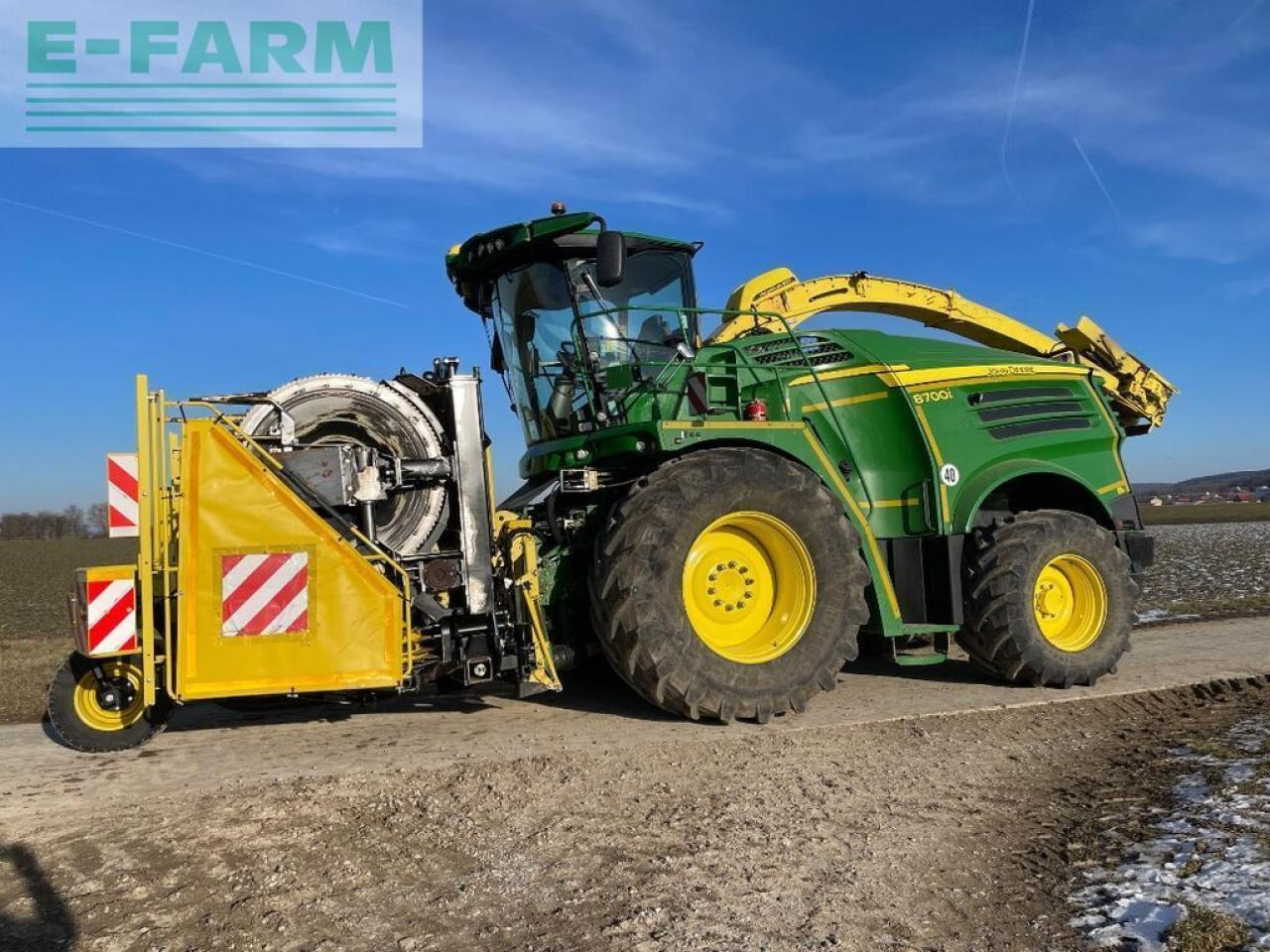 John Deere 8700i - Pašarų kombainas: foto 3 John Deere 8700i - Pašarų kombainas: foto 3