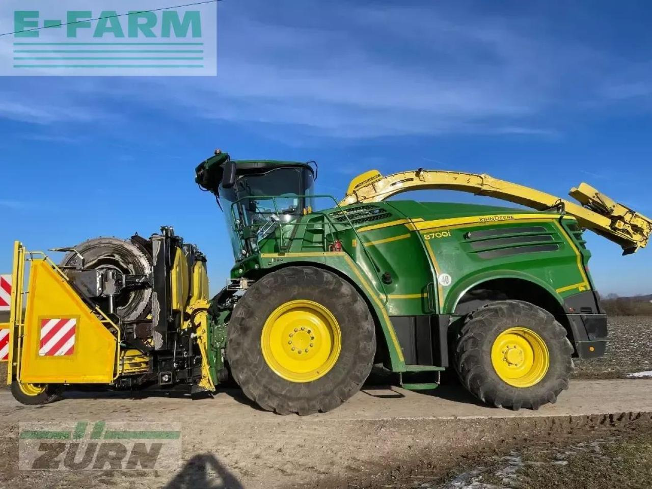 John Deere 8700i - Pašarų kombainas: foto 4 John Deere 8700i - Pašarų kombainas: foto 4