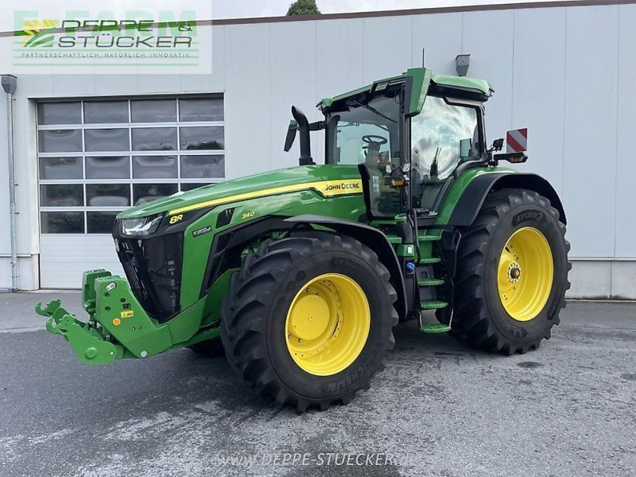 John Deere 8r 340 - Traktorius: foto 1 John Deere 8r 340 - Traktorius: foto 1