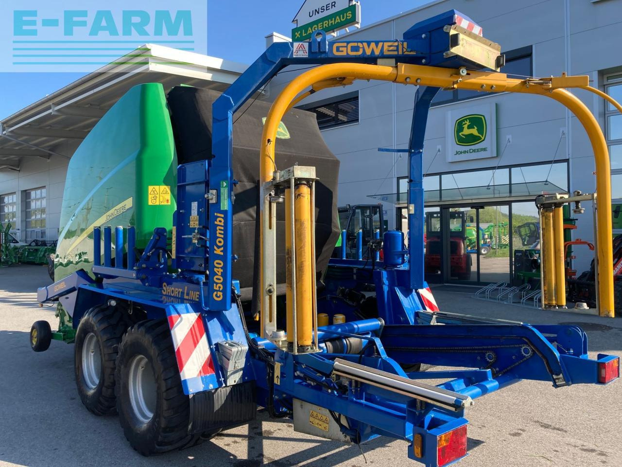 Stačiakampių ryšulių presas John Deere 960: foto 6
