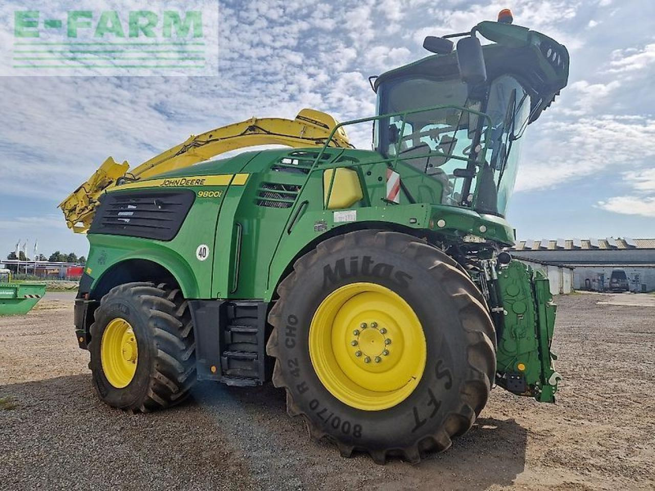 John Deere 9800 + kemper 490 plus - Pašarų kombainas: foto 1 John Deere 9800 + kemper 490 plus - Pašarų kombainas: foto 1
