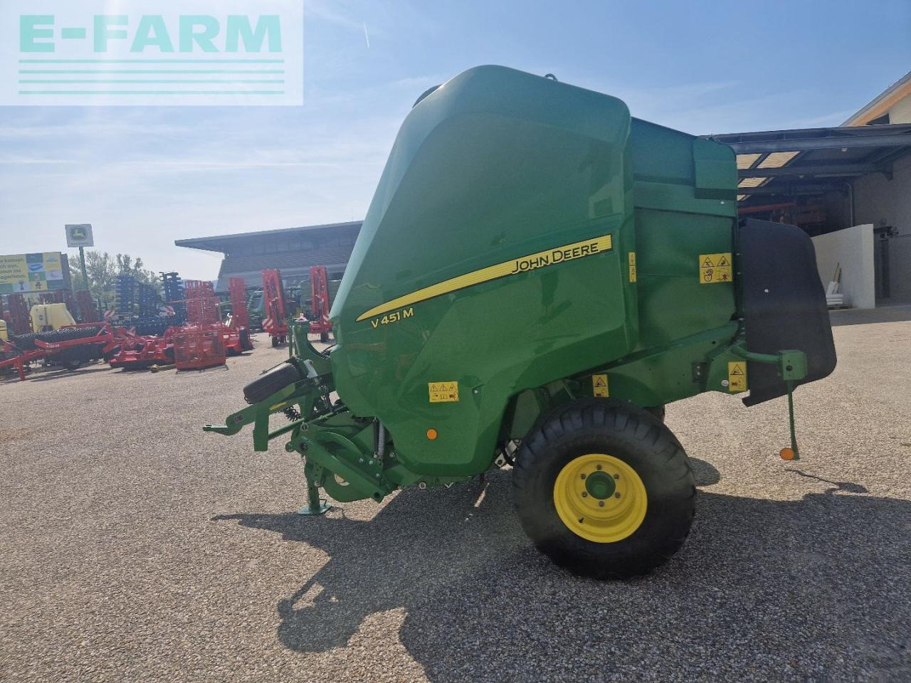 John Deere V451M - Stačiakampių ryšulių presas: foto 2 John Deere V451M - Stačiakampių ryšulių presas: foto 2