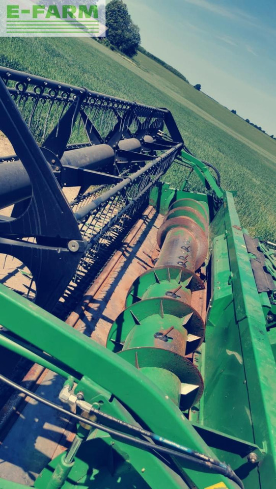 Derliaus nuėmimo kombainas John Deere W540: foto 20