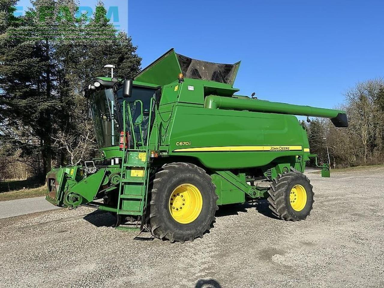 John Deere c670 - Derliaus nuėmimo kombainas: foto 1 John Deere c670 - Derliaus nuėmimo kombainas: foto 1
