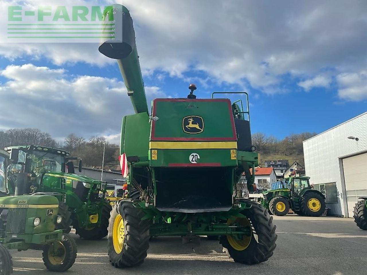 John Deere c670 cts hillmaster - Derliaus nuėmimo kombainas: foto 4 John Deere c670 cts hillmaster - Derliaus nuėmimo kombainas: foto 4