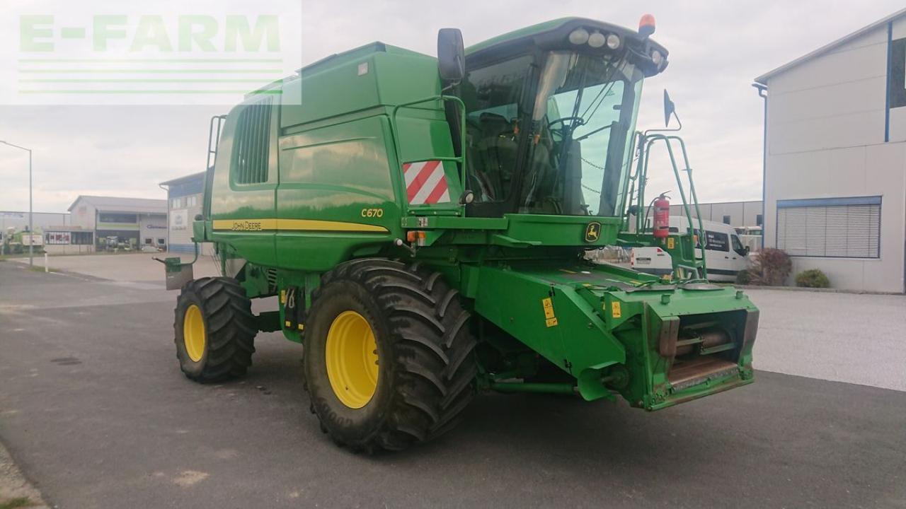 John Deere c670 + geringhoff vs610 - Derliaus nuėmimo kombainas: foto 2 John Deere c670 + geringhoff vs610 - Derliaus nuėmimo kombainas: foto 2