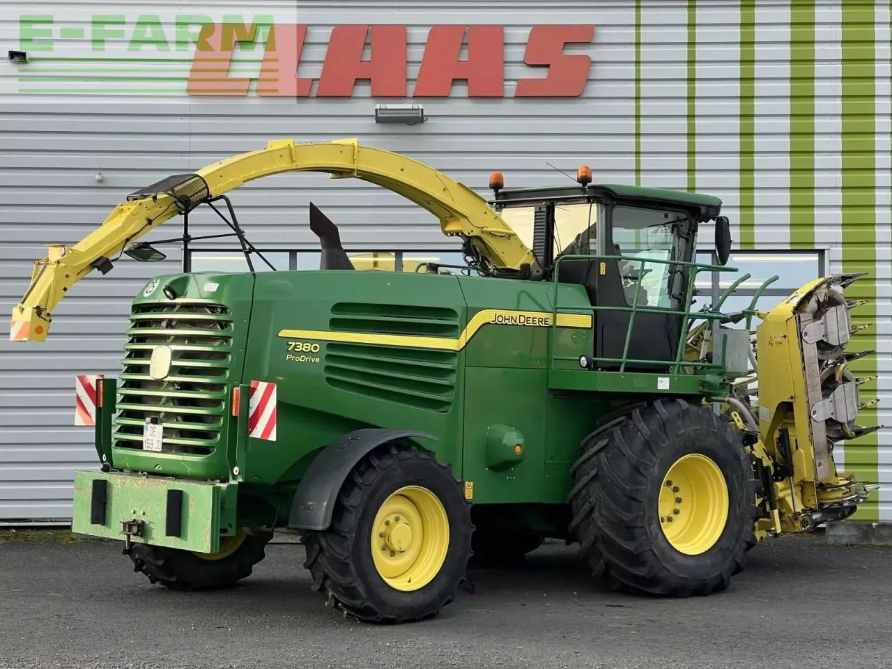 John Deere ensileuse j-d 7380 - Pašarų kombainas: foto 3 John Deere ensileuse j-d 7380 - Pašarų kombainas: foto 3