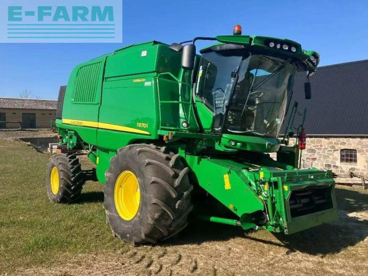 John Deere hillmaster 670l - Derliaus nuėmimo kombainas: foto 1 John Deere hillmaster 670l - Derliaus nuėmimo kombainas: foto 1