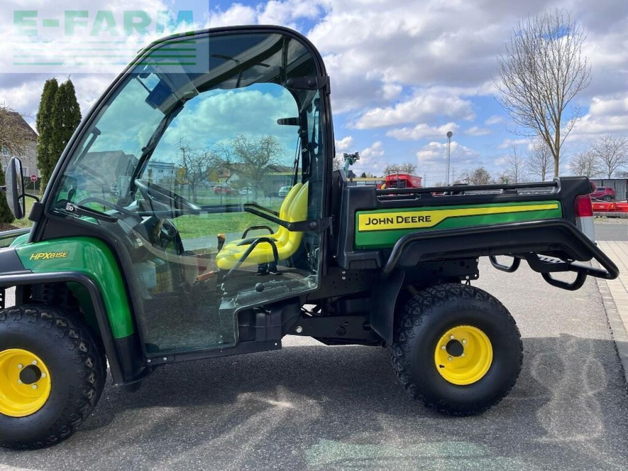 John Deere hpx 815 e - Traktorius: foto 3 John Deere hpx 815 e - Traktorius: foto 3