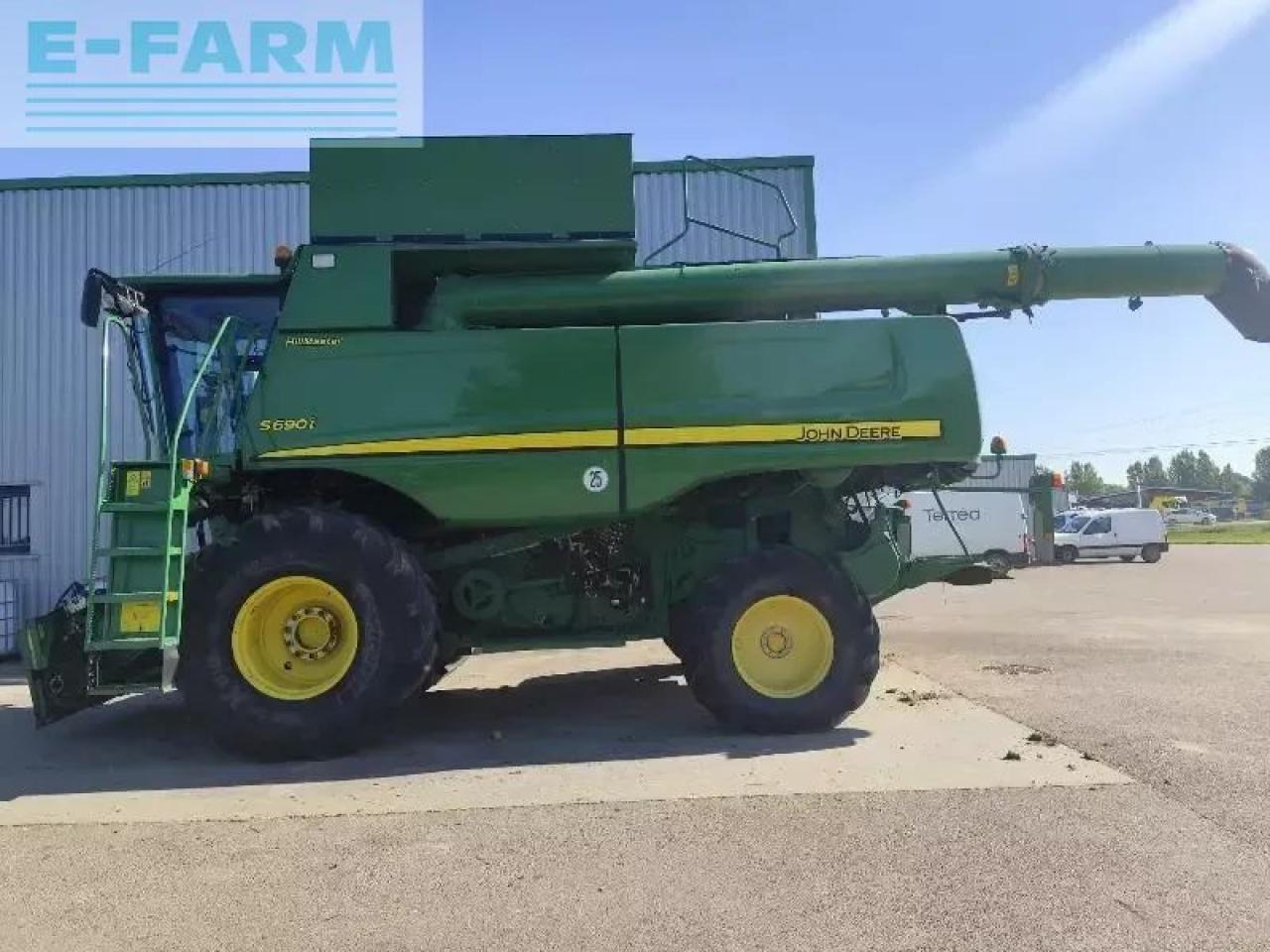 John Deere s690 hillmaster - Derliaus nuėmimo kombainas: foto 1 John Deere s690 hillmaster - Derliaus nuėmimo kombainas: foto 1