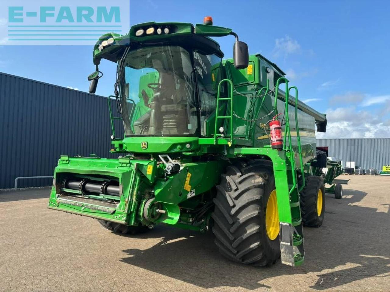 John Deere t 660 i 4wd - Derliaus nuėmimo kombainas: foto 3 John Deere t 660 i 4wd - Derliaus nuėmimo kombainas: foto 3