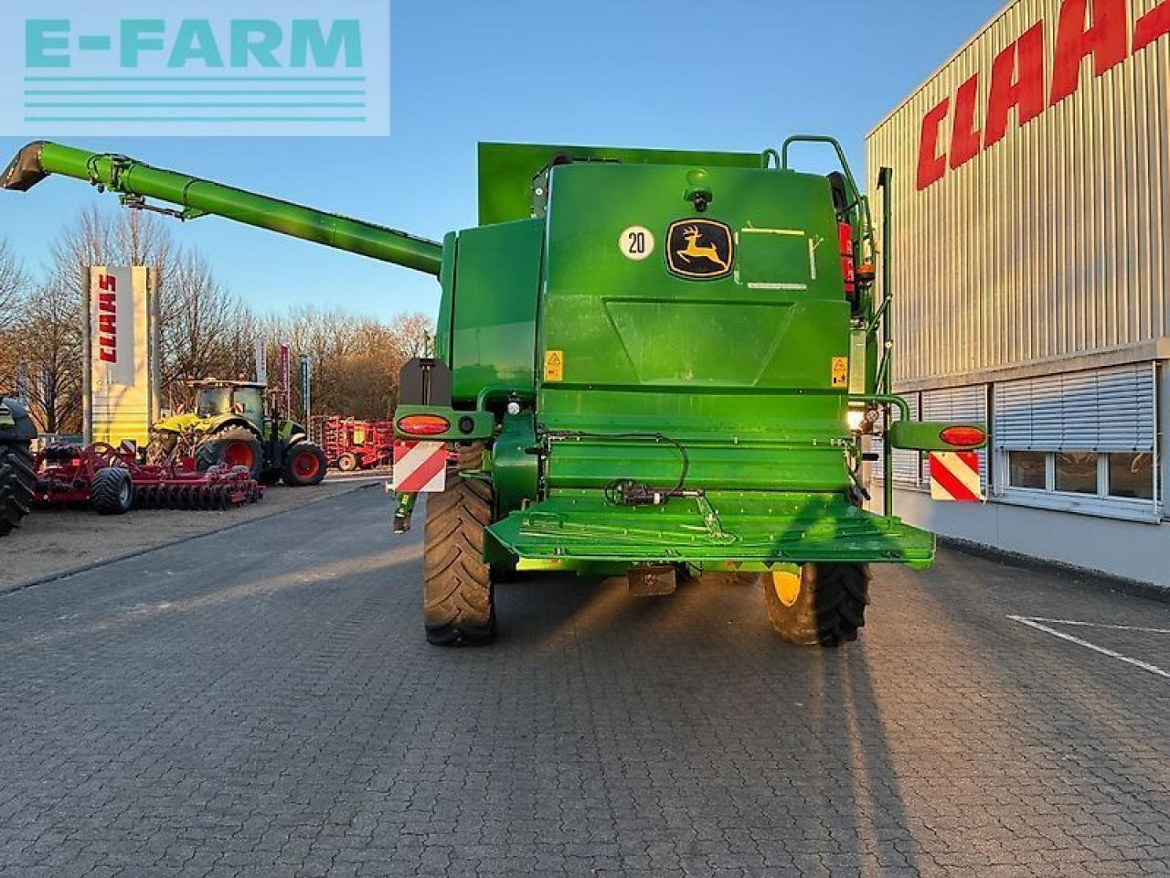Derliaus nuėmimo kombainas John Deere t 670 i raupe: foto 25