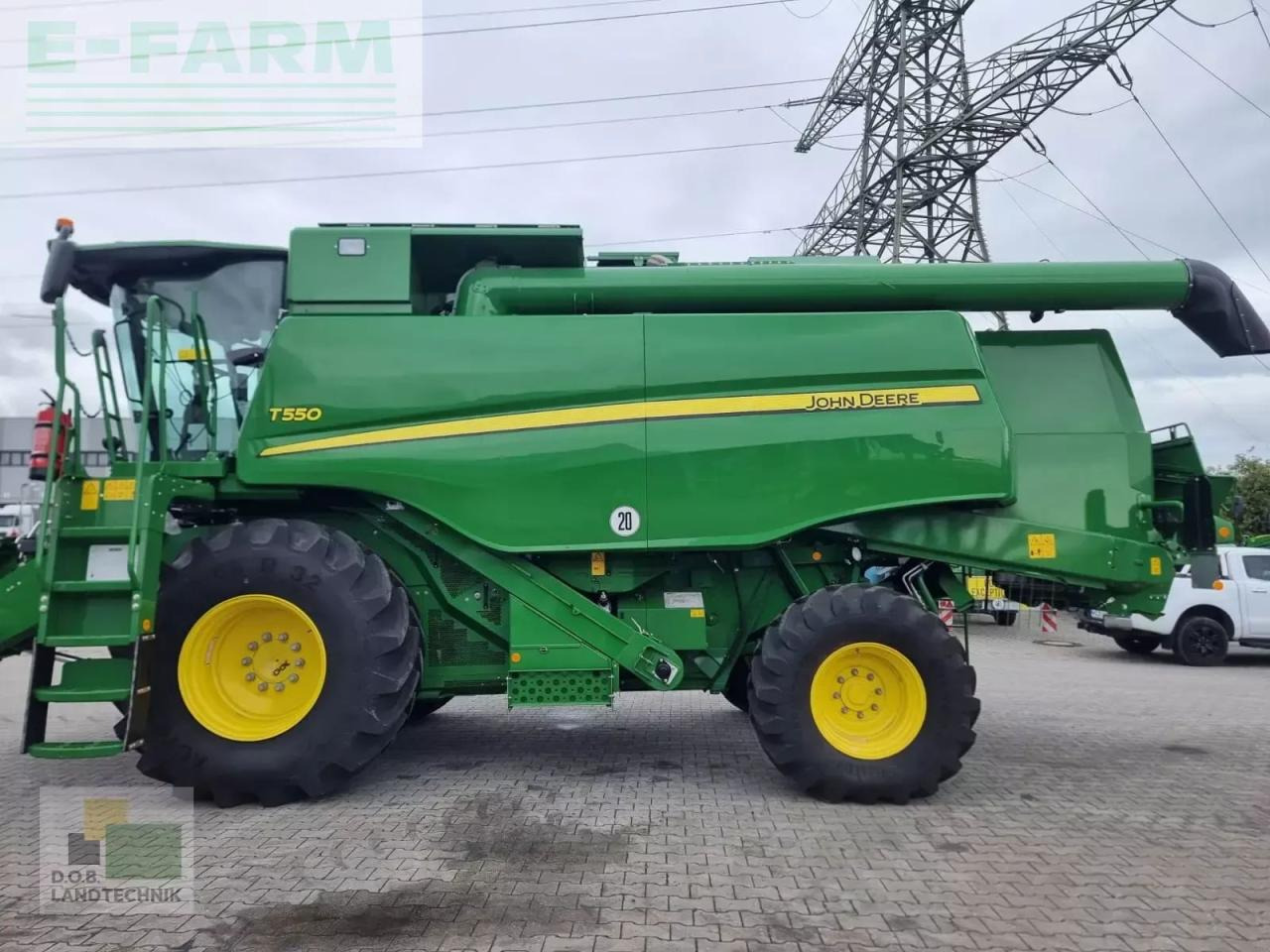 John Deere t550 - Derliaus nuėmimo kombainas: foto 4 John Deere t550 - Derliaus nuėmimo kombainas: foto 4