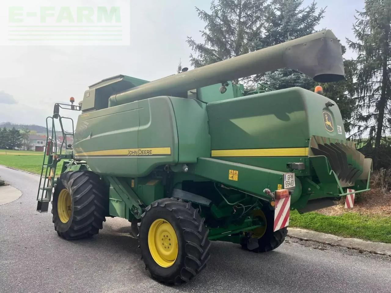John Deere t560 - Derliaus nuėmimo kombainas: foto 4 John Deere t560 - Derliaus nuėmimo kombainas: foto 4