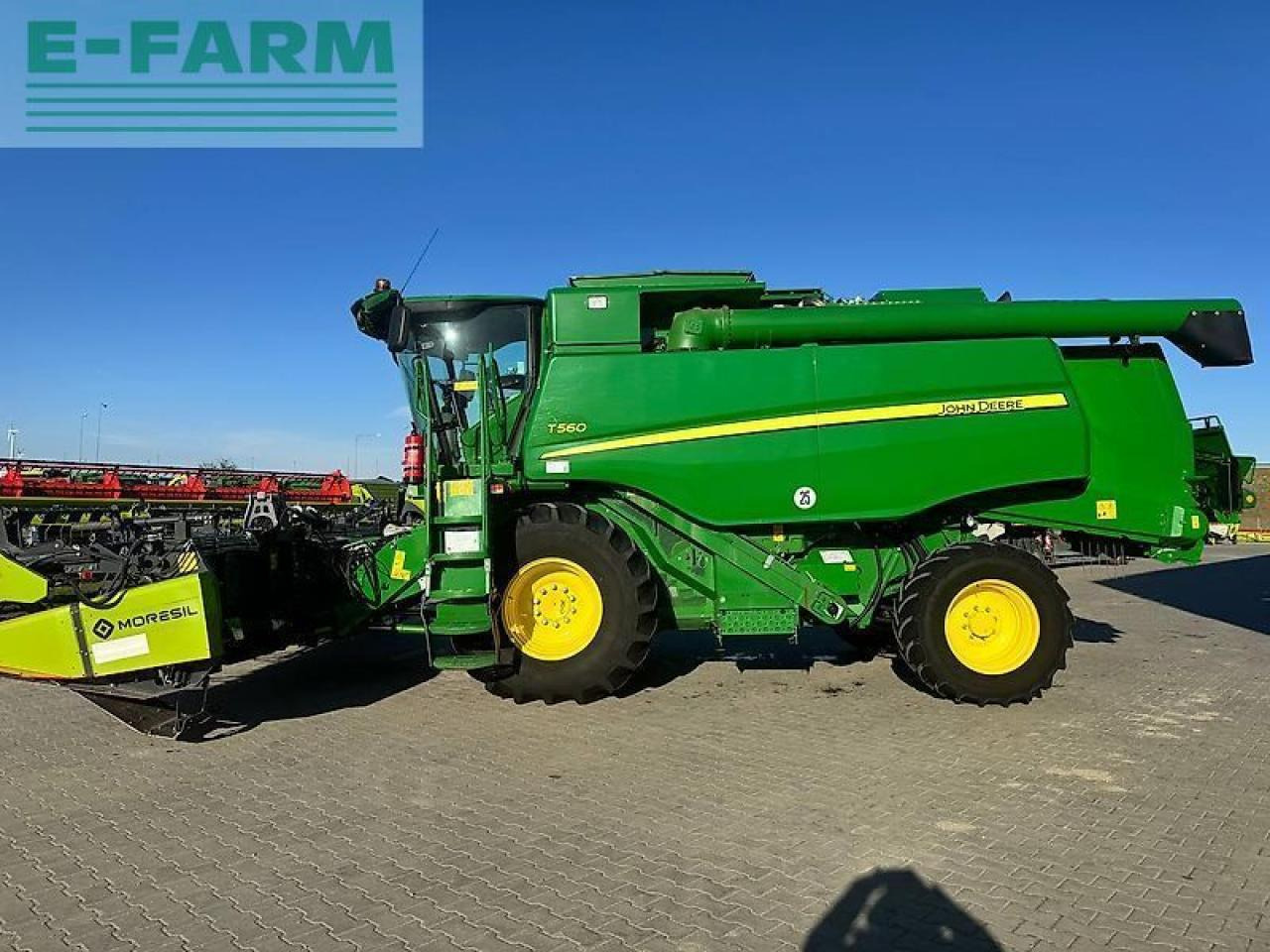 John Deere t560 - Derliaus nuėmimo kombainas: foto 4 John Deere t560 - Derliaus nuėmimo kombainas: foto 4