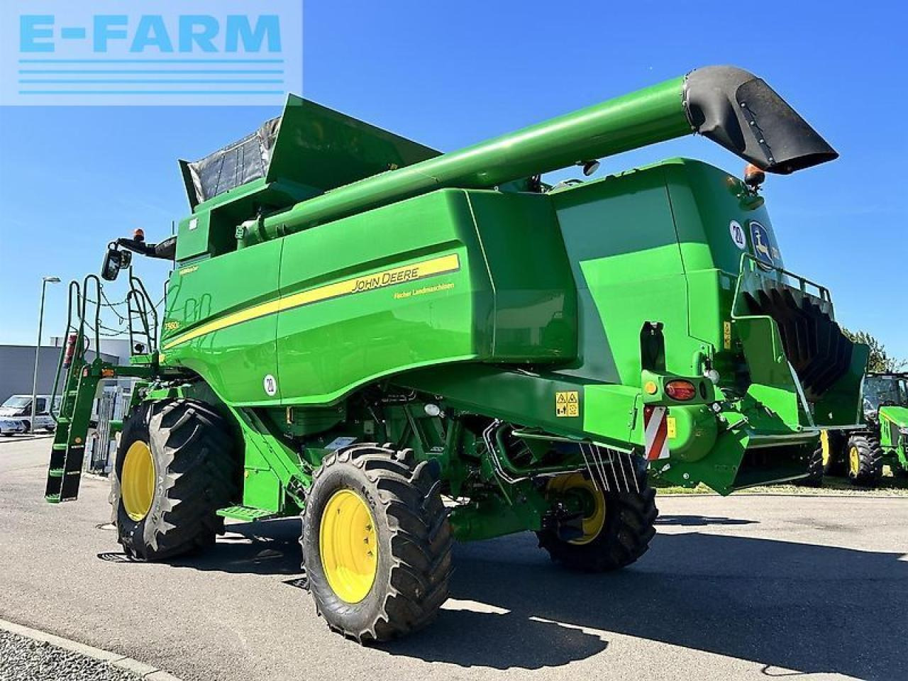 John Deere t560i hm - Derliaus nuėmimo kombainas: foto 3 John Deere t560i hm - Derliaus nuėmimo kombainas: foto 3