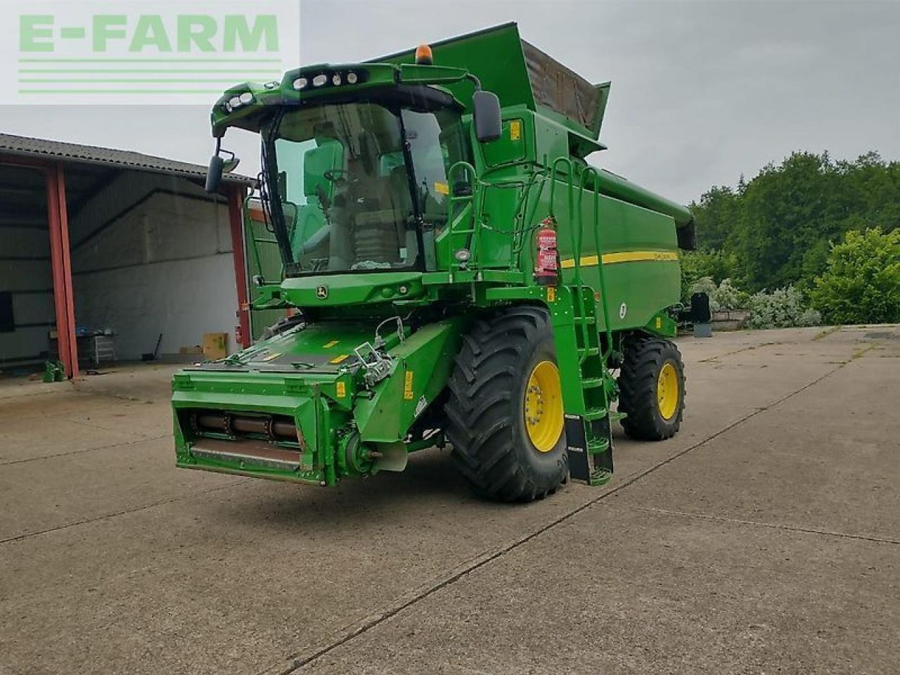 John Deere t660 my18 prod 20 - Derliaus nuėmimo kombainas: foto 1 John Deere t660 my18 prod 20 - Derliaus nuėmimo kombainas: foto 1